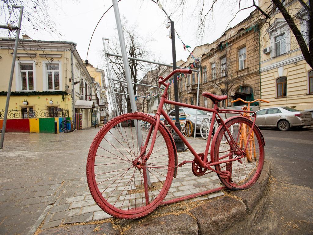 Centro Комнаты И Аппартаменты Hostel Οδησσός Εξωτερικό φωτογραφία